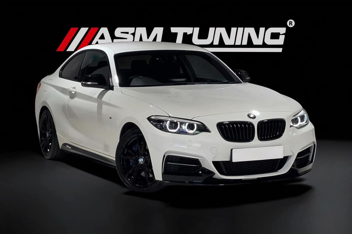 Colecție Carbon & Performanță Seria 2 F22/F23 BMW Seria 2 F22 F23 cu kit complet carbon – eleron, splitter și difuzor marca ASM Tuning