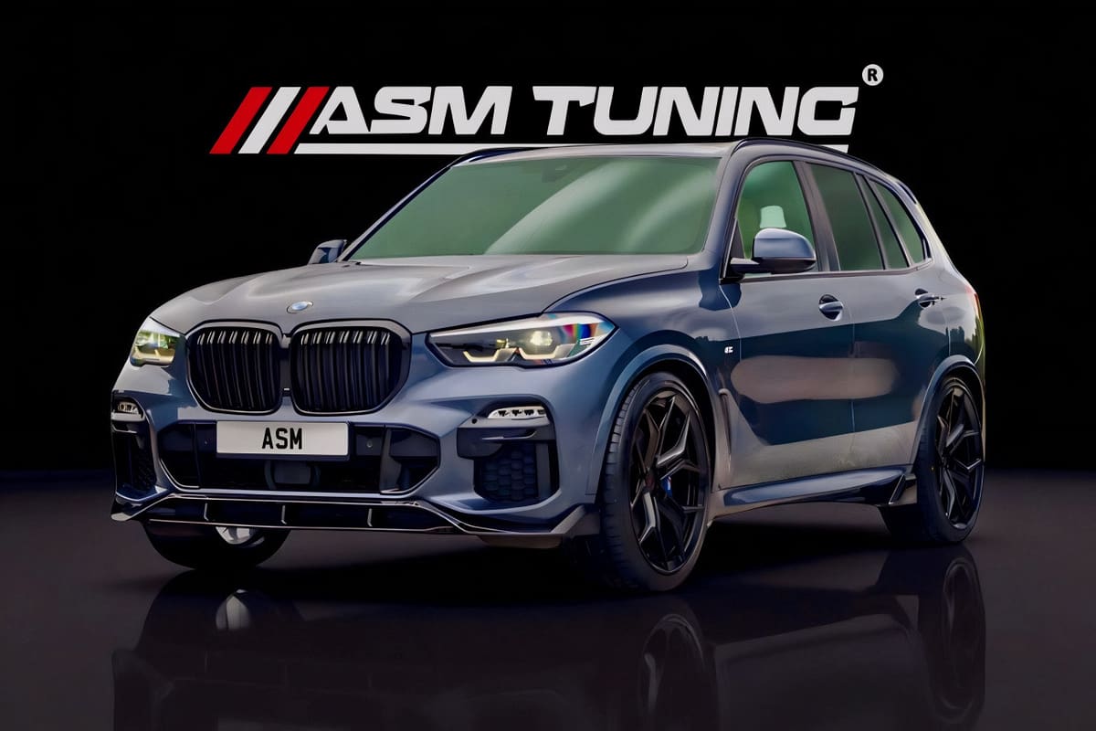 BMW X5 G05 M-Sport echipat cu piese din fibră de carbon – colecția premium ASM Tuning