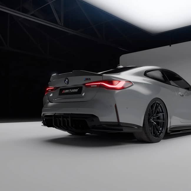 Difuzor spate carbon material premium din carbon real pentru BMW G82 M4