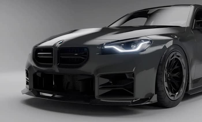 Prize Aer Bara Fata Carbon BMW G87 M2 – Grile Laterale ASM Design