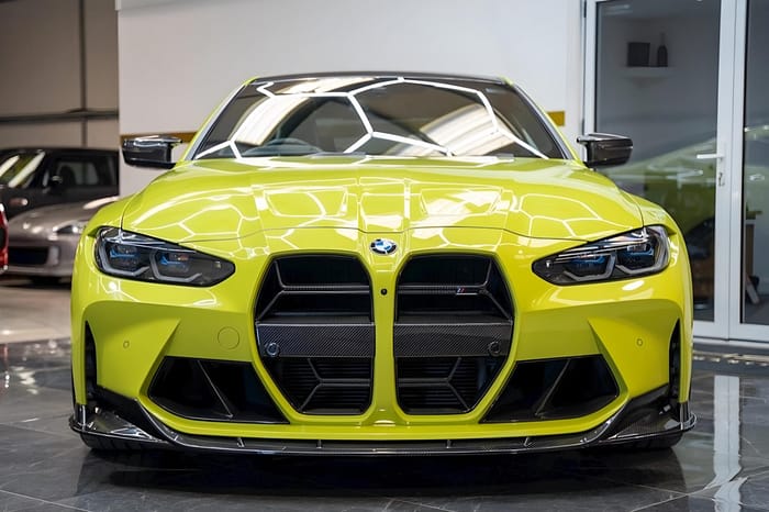 Grilă Frontală CSL Style Carbon BMW G80 G81 M3/G82 G83 M4 (Fără ACC)