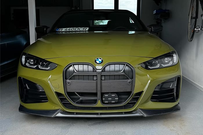 Grila frontală carbon pre-preg CSL Style pentru BMW G22/G23 – design motorsport și răcire optimizată ASM Tuning 2025