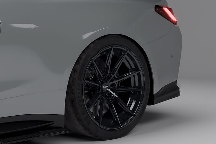 Jante forjate AP. FORGED 10 Deep Concave montate pe BMW M4 G82 – design agresiv și greutate redusă, by ASM Tuning