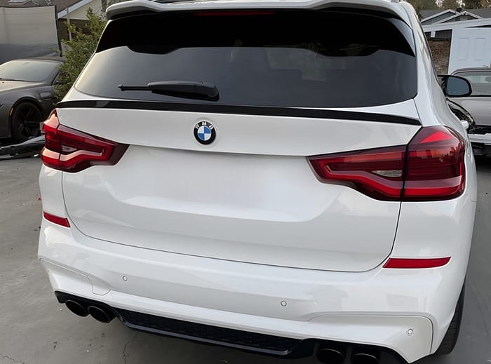 Spoiler Spate Mijlociu Carbon BMW X3M F97 / X3 G01 2019+