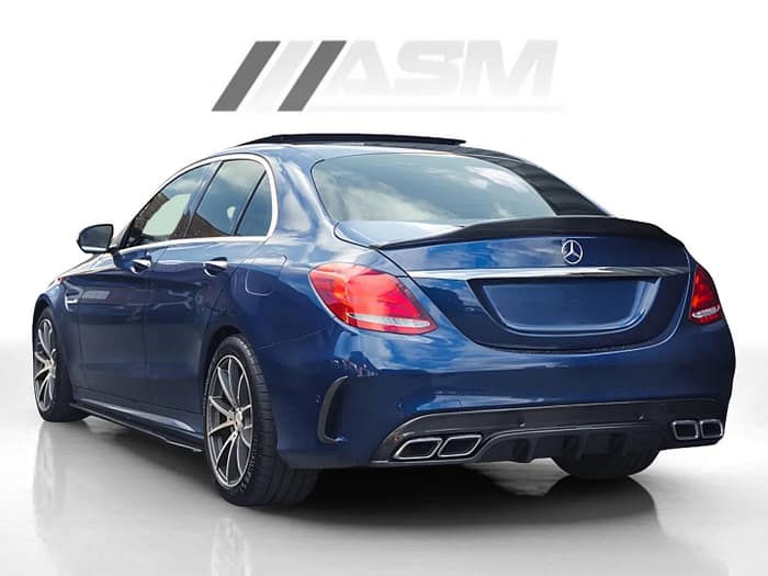 Difuzor Spate Carbon Mercedes W205 C63/C63S Sedan - PS Style