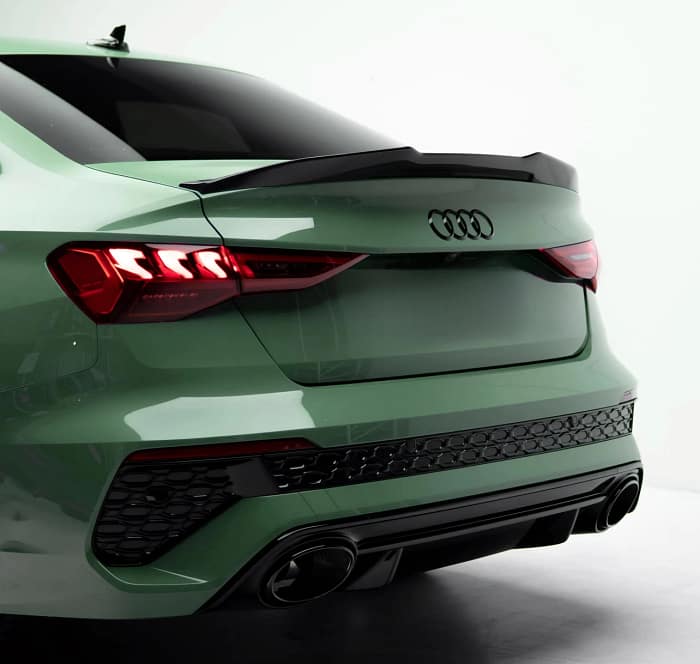 Eleron Portbagaj Carbon AUDI A3/S3/RS3 8Y Sedan – Spoiler Portbagaj