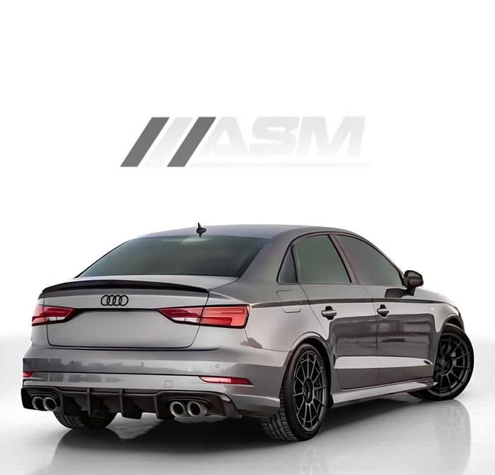 Eleron Carbon Audi A3 / S3 Sedan 8V (2013–2019) – Spoiler Portbagaj