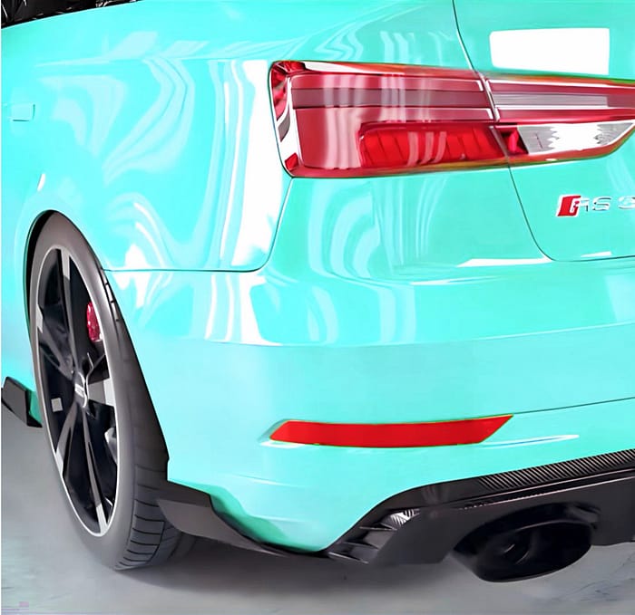 Prelungiri Colțuri Bară Spate Carbon Audi S3/RS3 8V 2015+