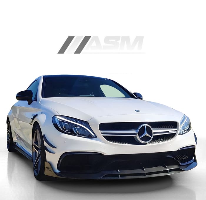 Splitter Față Carbon Mercedes C63 AMG W205 Coupe - V Style