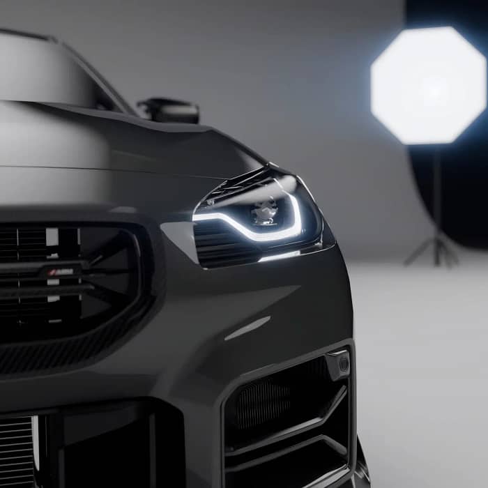 Prize Aer Bara Fata Carbon BMW G87 M2 – Grile Laterale ASM Design