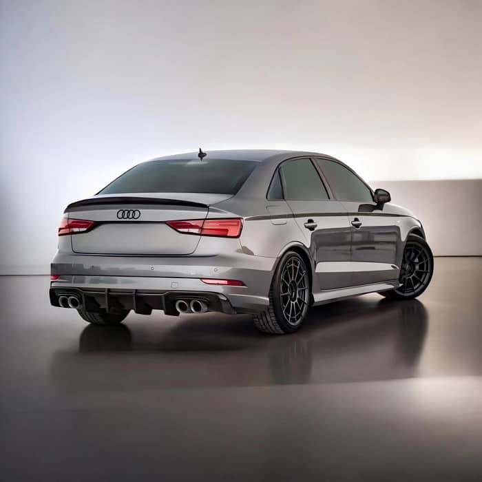 Difuzor Bara Spate Carbon Audi A3/S3 8V Sedan Facelift 2016+