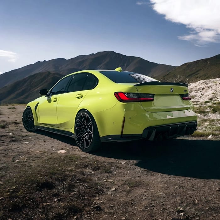 Eleron Carbon BMW M3 G80 / G20 Seria 3 – CS Style Spoiler Portbagaj