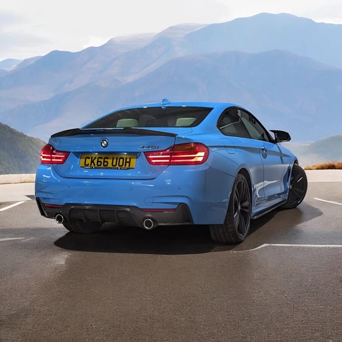 Eleron Carbon Spate BMW F32 Seria 4 - Spoiler Portbagaj V Style
