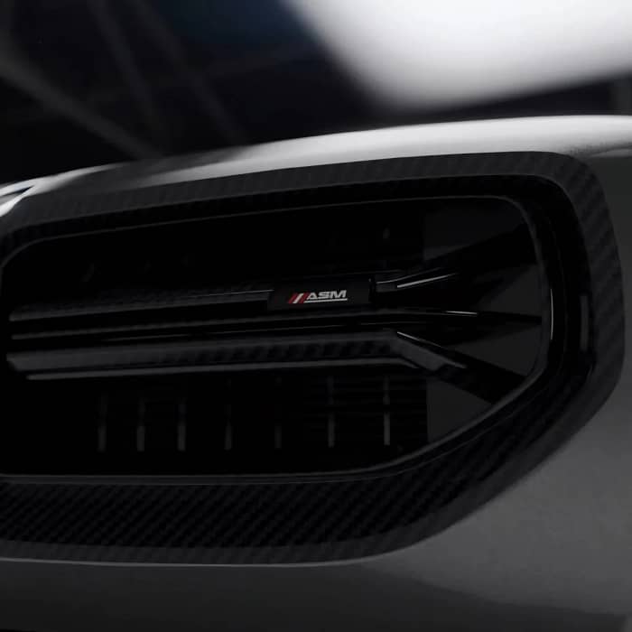 Grilă Frontală Fibra Carbon BMW G87 M2 - ASM Design
