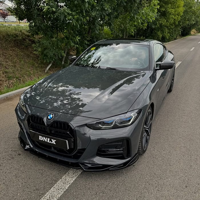 Grilă Frontală Neagră Lucioasă CSL Style BMW Seria 4 G22 / G23