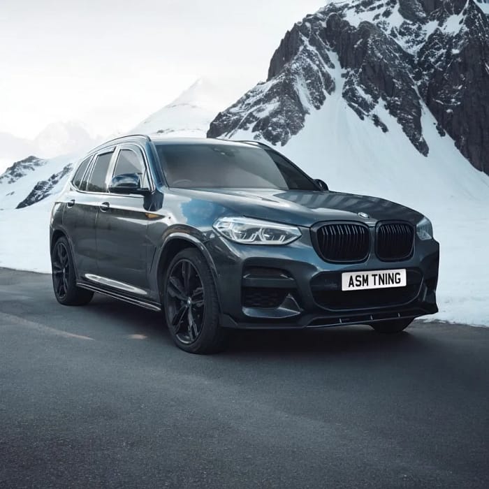 Splitter Față Carbon BMW X3 G01 2017+ - Lip Frontal