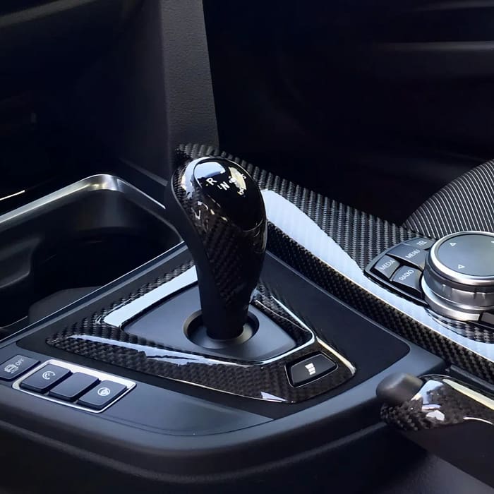 Ramă Schimbător Carbon & Alcantara BMW M3 F80/F81 / M4 F82/F83 – M Performance Interior Trim