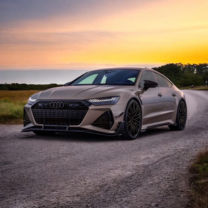 Splitter Față Carbon Audi RS6 C8 / RS7 C8 Avant 2020+