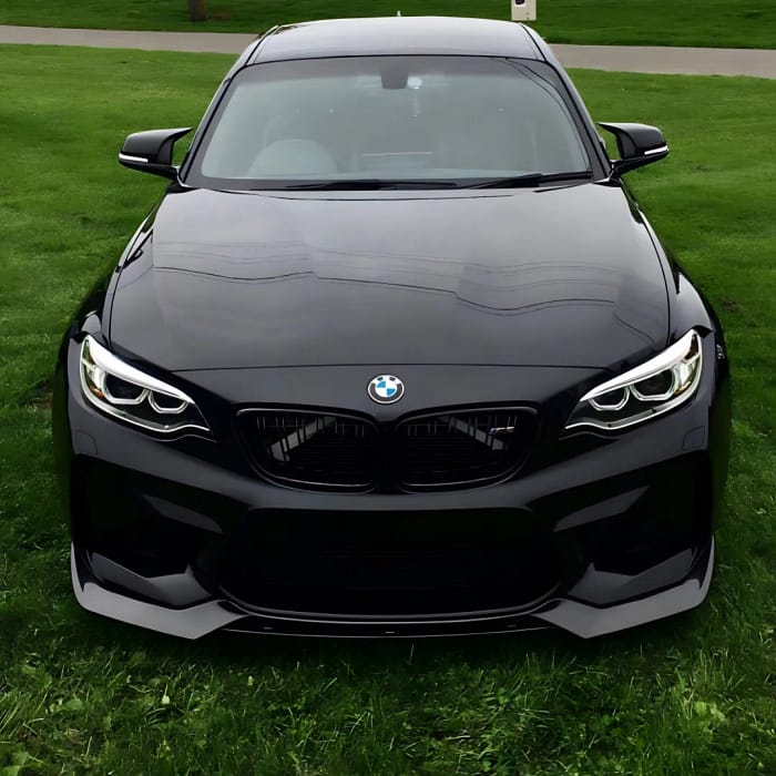 Splitter Față Carbon BMW M2 F87 - Lip Frontal V Style