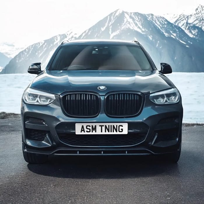 Splitter Față Carbon BMW X3 G01 2017+ - Lip Frontal